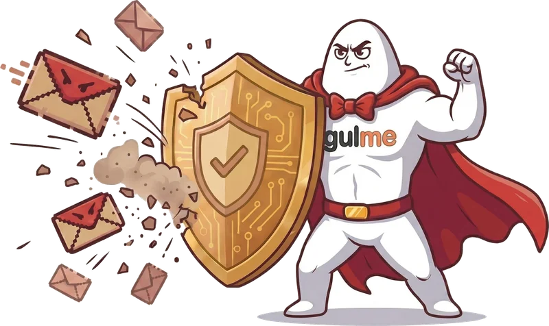 Маскот Gulme — щит от спама и нежелательных рассылок